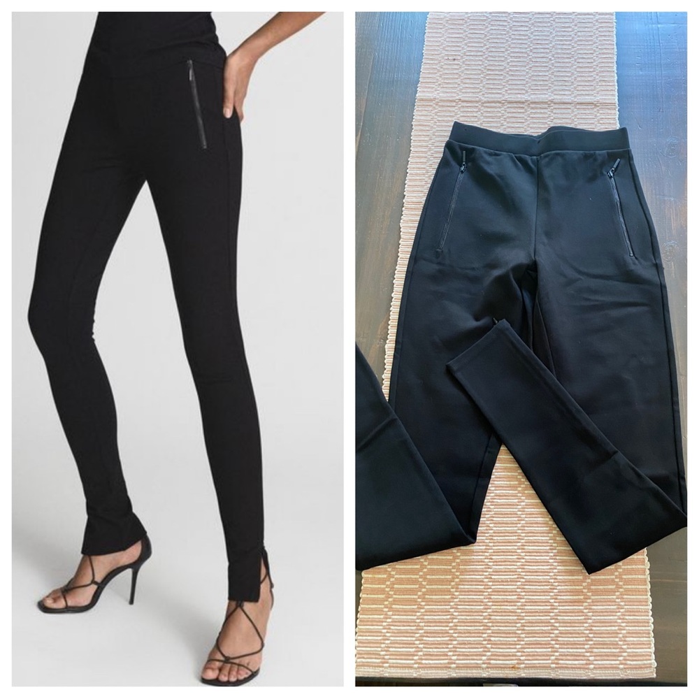 Reiss Dana zip ankle detail pants/leggings